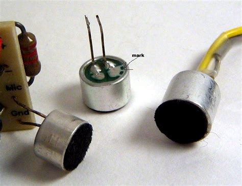 electret microphone buildcircuit electronics