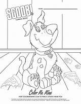 Scoob Sheets Coloring Uptown sketch template