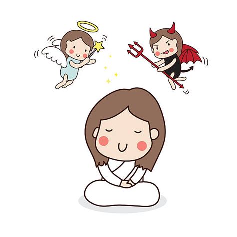 Top Angels Fighting Demons Clip Art Vector Graphics And