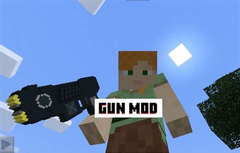 gun mod  minecraft pe gun mod  mcpe