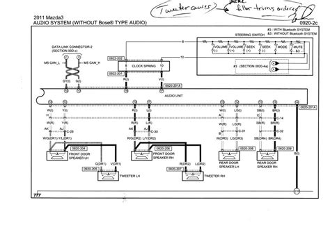 radio wiring diagram  mazda  gt  model bose amp wiring diagram page