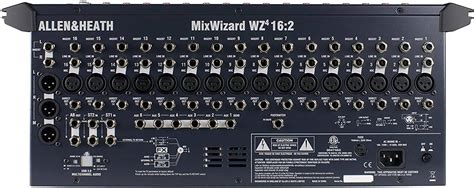 allen heath mixwizard wz   ch desk rack mountable  purpose audio mixer