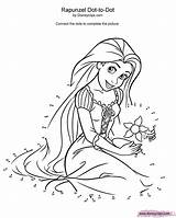 Dot Disney Coloring Princess Pages Rapunzel Walt Characters Printable Fanpop Wallpaper Dots Connect Disneyclips Tangled Stitch Kids Background Genie Visit sketch template