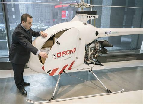 drone delivery canada showcases long range heavy cargo drone unmanned systems technology