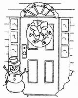 Puerta Colorear Disegno Turen Malvorlage Misti Santa Kategorien sketch template