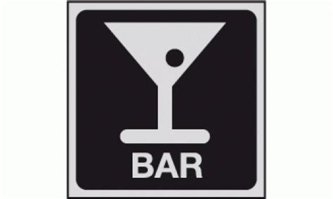 bar symbol sign general signs safety signs notices