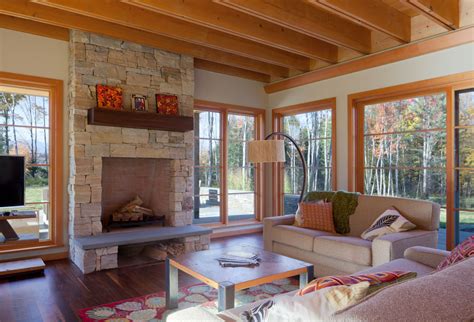 indoor outdoor fireplace ideas