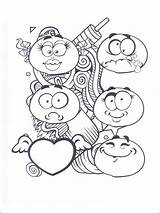 Emojis Emoticons Kleurplaat Emoties Colorear Emoticonos Stampare Printen Kleurplaten Tekeningen Rompecabezas Websincloud Smile Malvorlagen Ausmalen Colouring Sobres Páginas Tekening Kinderen sketch template