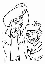 Aladdin Princess sketch template