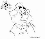 Coloring Jones Pages Giovanni Looney Tunes Printable Kids Adults sketch template