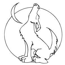 top   printable wolf coloring pages