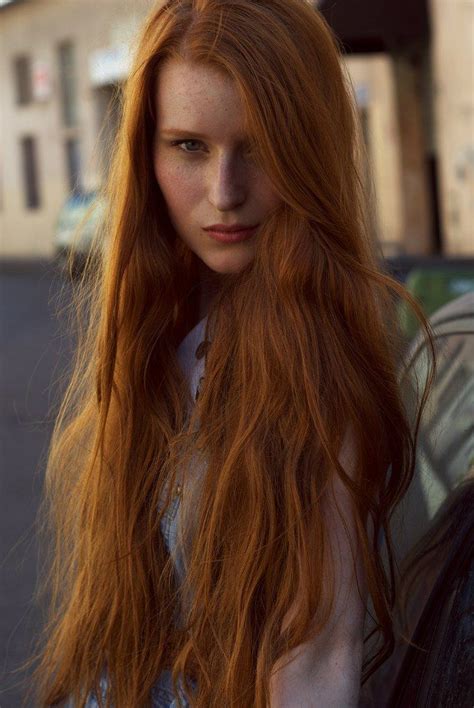 freckle face natural red hair long red hair ginger models redheads