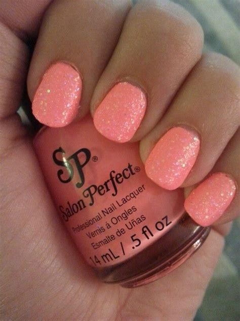 salon perfect flamingo flair nails nail polish mani pedi