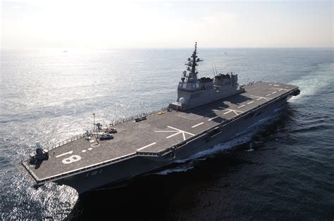 ready north korea japans navy  aircraft carriers