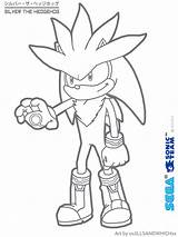 Silver Coloring Pages Hedgehog Colouring Sonic Deviantart Color Printable Getcolorings sketch template