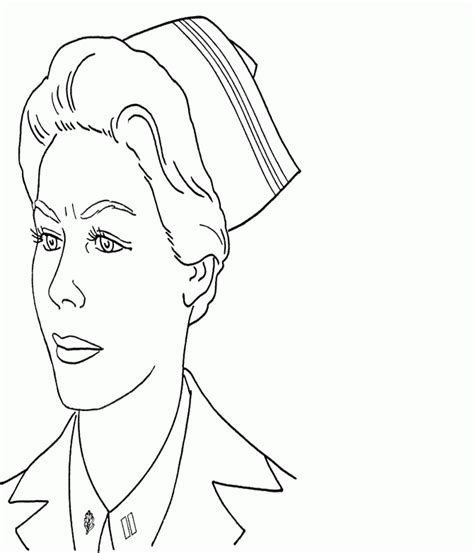 nurse coloring pages  kids coloring home