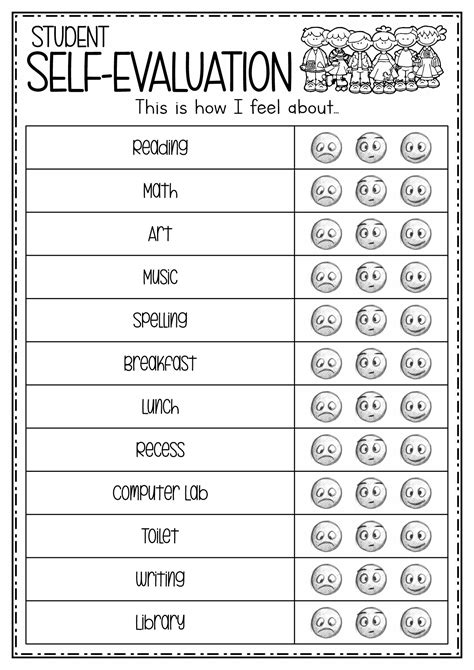 printable positive self talk worksheet