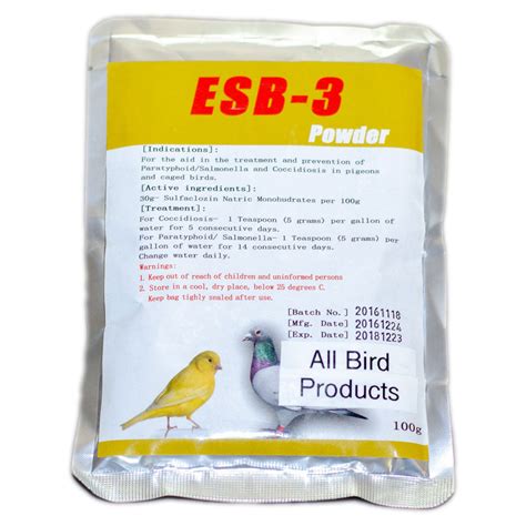 esb  powder generic  bird products