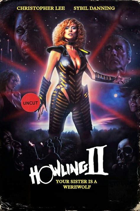 howling ii your sister is a werewolf 1985 horror movies and posters movie posters
