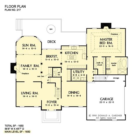 home plan  wellford  donald  gardner architects house plans manor house plans   plan