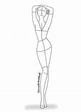 Croquis Female Poses Fashion Desenho Drawing Figure Model Croqui Moda Para Manequins Sketches Character Sketch Modelo Draw Desenhos Ilovetodraw Artigo sketch template