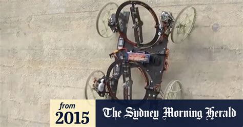 video disneys  spider drone  climb  walls