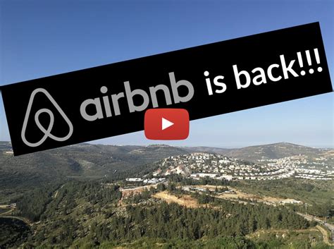 huge win  israel  airbnb cancels  boycott policy