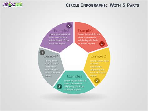 circle infographic   parts  powerpoint