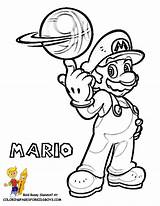 Coloring Mario Super Pages Yoshi Logo Book Nhl Step Clipart Getdrawings Drawing Galaxy Library Popular sketch template