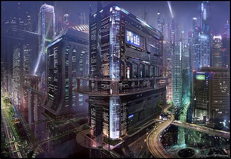dsngs sci fi megaverse sci fi buildings  futuristic cities