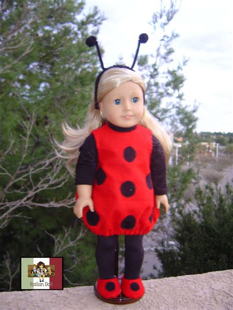ladybug outfit fits american girl outfit in 2020 american girl