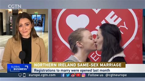 First Same Sex Marriage Makes History In Northern Ireland Youtube