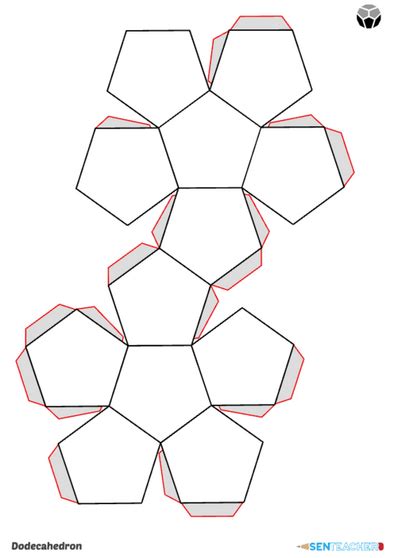 cube octahedron template  blindkesil