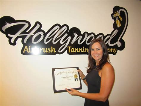 Hollywood Airbrush Tanning Academy’s Latest Graduate Tiffany Henninger