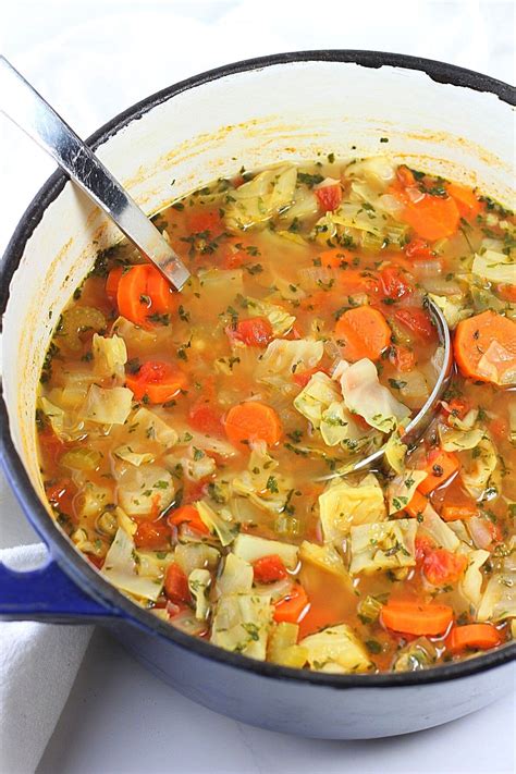 easy low calorie cabbage soup now cook this