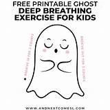 Breathing Exercise Halloween Deep Kids Ghost Printable Printables Poster Exercises Themed Teach Comes Next Andnextcomesl sketch template