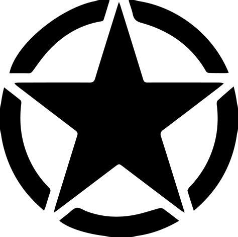 military star decal trail decals