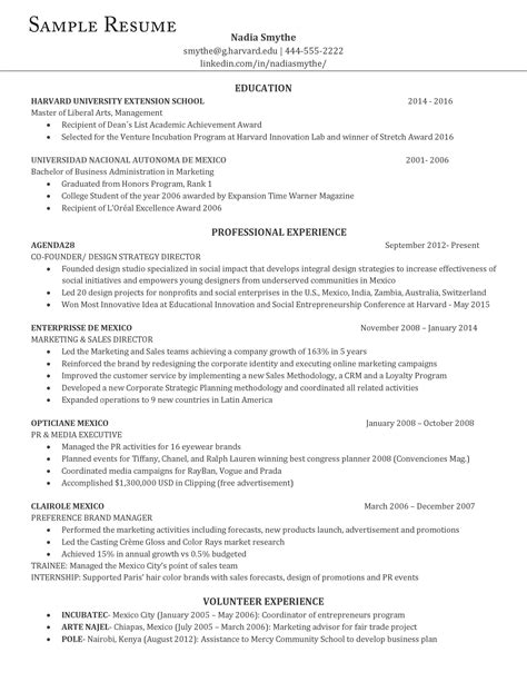 awesome ideal resume format  resume examples