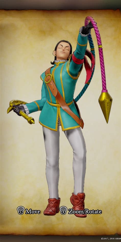 dragon quest xi guide costumes outfits dedicated follower  fashion trophy  push start
