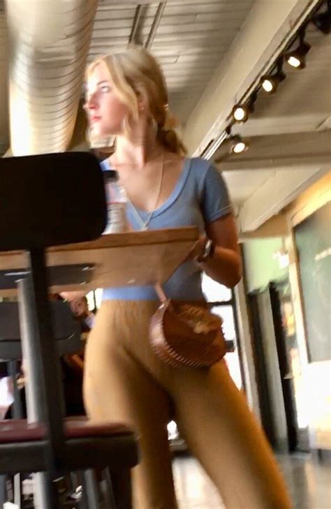 Hot Blonde At Starbucks Sadielexxxington