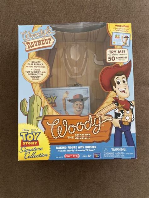 Disney Pixar Toy Story Signature Collection Woody The Sheriff Box Only