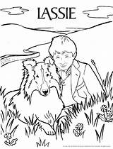 Colouring Coloring Pages Lassie Printable Book Adult Books Color Doodle Sheets Worksheets Grade sketch template