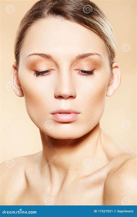 spa wellness beauty  skin care clean face stock image image
