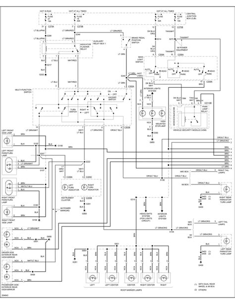 pin ford  wiring diagram  trailer lights wiring diagram gallery
