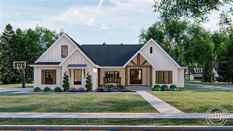 plan sm  bed modern farmhouse plan  perfect exterior