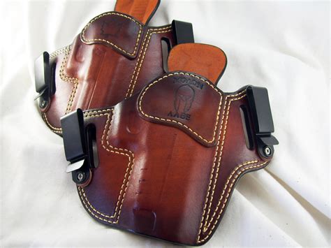 premium  exotic gun holsters hopp custom leather