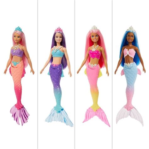 barbie dreamtopia mermaid doll collection assorted big