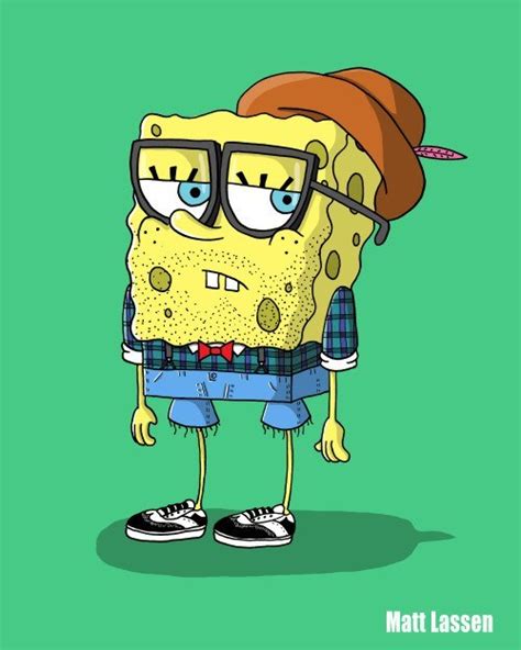 this artist s reimagining of cartoon characters as hipsters is