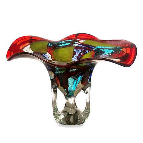 Dale Tiffany Multi Color Art Glass Bowl Bed Bath And Beyond