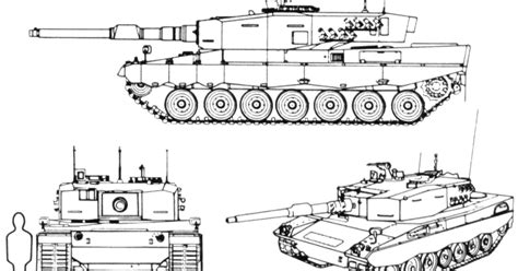 dunia militer tank leopard